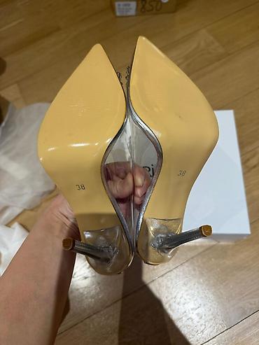 Tuflilər: Şəffaf, zərif qadın tufliləri – Derihan - Model: Şəffaf (PVC) üstlü — 3