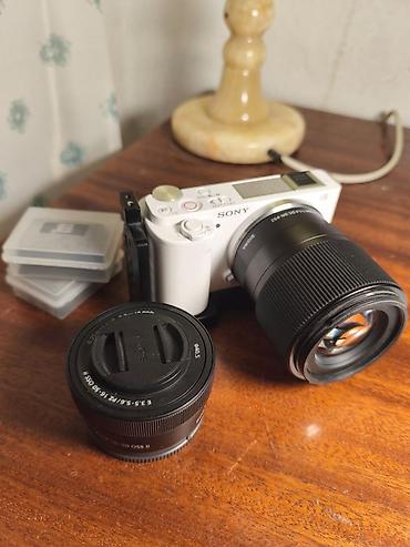 macbook pro m4: Sony ZV-E10 комплект: 2 объектива, клетка,2 защитных стекла, 3 АКБ — 1