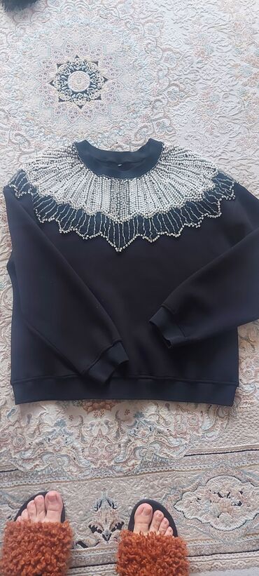 Рубашки и блузы: L (EU 40), цвет - Черный