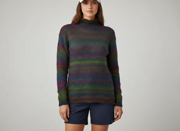 sweter w truskawki stradivarius: Гольф жіночий, розмір M