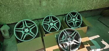 Диски: Литые Диски R 18 Mercedes-Benz, Комплект, отверстий - 5, Б/у
