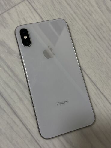 срочно продаю телефон: IPhone Xs, Колдонулган, 256 ГБ, White Titanium, Коргоочу айнек, Каптама, 76 %