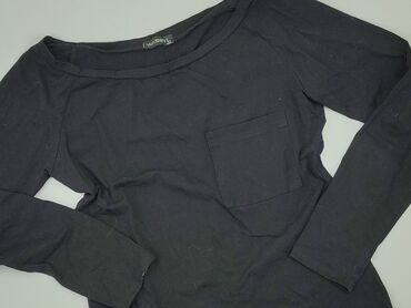 długi czarne t shirty: Blouse, S (EU 36), condition - Very good