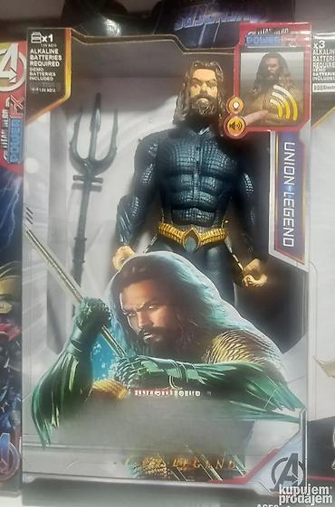 zlatne platforme: Aquaman figura – 30 cm 🌊 Veliki akcioni heroj Akvamen sada u formi — 1