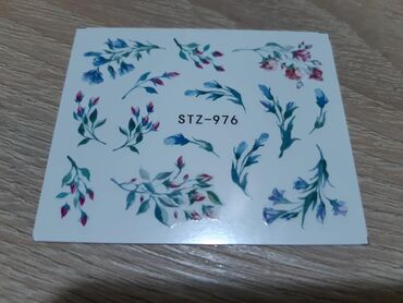 Nega noktiju: Vodene slicice za nokte 
Cena je za komad 20din — 1