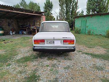 VAZ (LADA): Lada 2107, ağ rəng, sedan kuzov. Klassik dizaynlı, arxa ötürücülü — 4