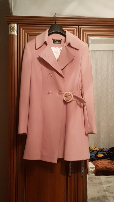drap paltolar: Пальто цвет - Розовый