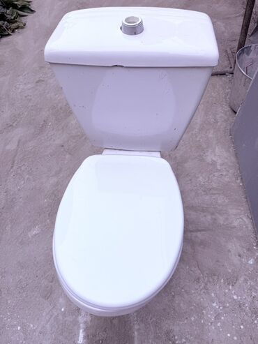 Mətbəx çanaqları: Məhsul: Keramik tualet komplekti (oturacaq + su bakı) Təsvir: -