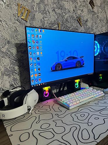 bose ses sistemi: Tam Dəst Gaming PC / Ryzen 5 5600 + RX 6500 XT / Monitor, Siçan — 6