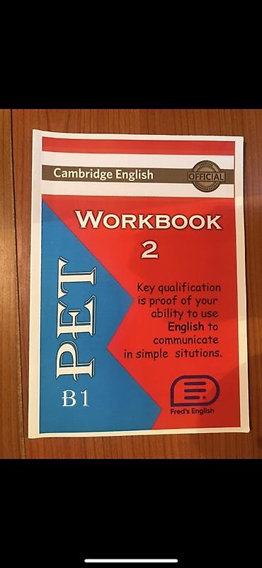 Kitablar və jurnallar: Məhsul: Cambridge English PET (B1) – Set 2 Brend/seriya: Fred’s — 6