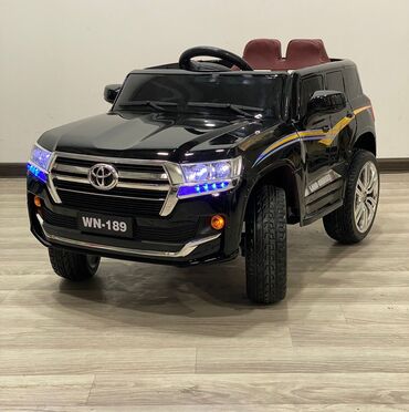 Uşaq üçün elektrik maşınları: Uşaq elektromobili Toyota Land Cruiser WN189 Qız və oğlan üçün rənglər