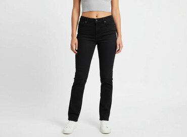 dżinsy czarne damskie: Jeans for women, size S