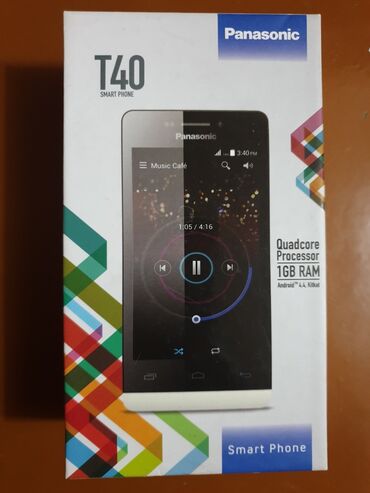 android телефон: Сотовый телефон Android * Panasonic T40. в коробке с документами. "