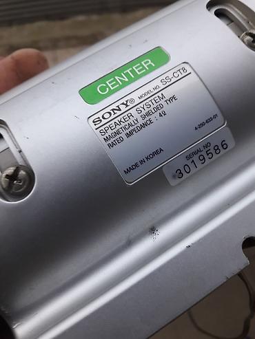 dinamiklər sony: Sony kinoteatrı orta kalonka əla işlək vəziyyətdə 45azn.ünvan,Binə — 4