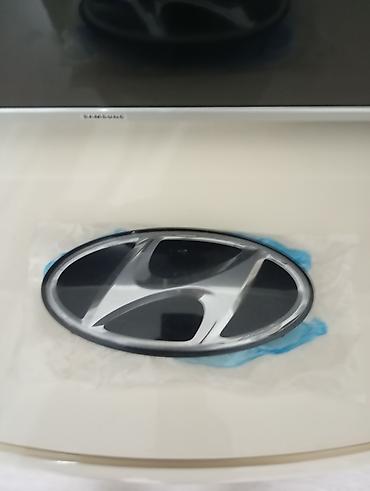 гак м 6: Эмблема Hyundai на решётку - Овальный шильд с логотипом Hyundai — 2