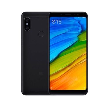 galaxy note 7: Xiaomi, Redmi Note 5, Б/у, 32 ГБ, цвет - Черный, 2 SIM
