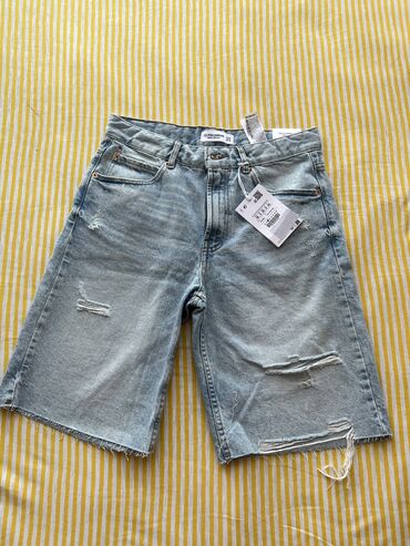 Şortlar: Şort, Pull and Bear, M (EU 38), rəng - Mavi