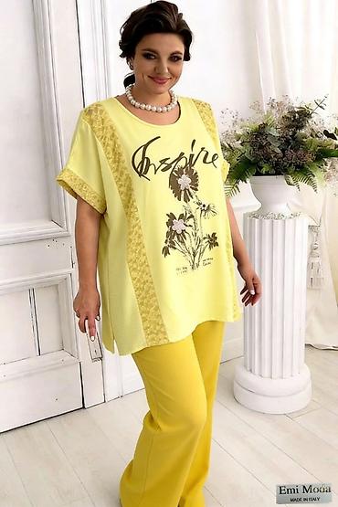 Bluze: Ženska bluzica/pončo „Emi Moda“ – Made in Italy - Kroj: širok, pončo — 10