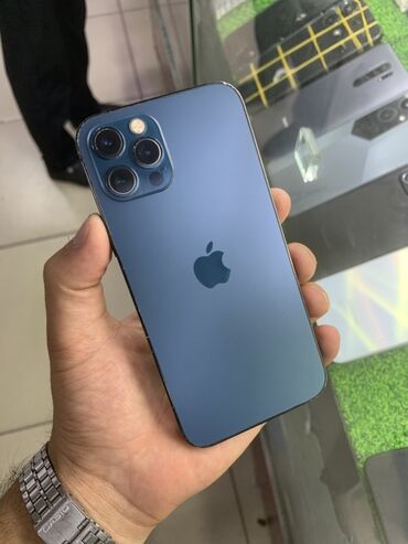 айпат мини 6: IPhone 12 Pro, 256 ГБ, Pacific Blue, 80 %