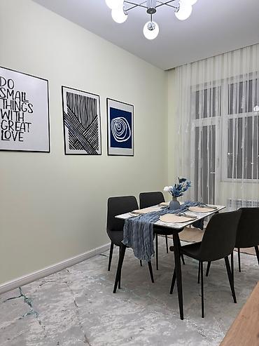 квартиры аалам строй: 1 комната, 50 м², Элитка, 6 этаж, Евроремонт — 1