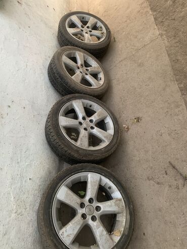 купить шины 33 12.5 r15 бу: Колеса в сборе 225 / 45 / R 18, Зима, Б/у, Комплект, Легковые, Литые, отверстий - 5