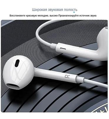 air iphone: Проводные наушники-вкладыши, Apple, Новый, цвет - Белый — 6