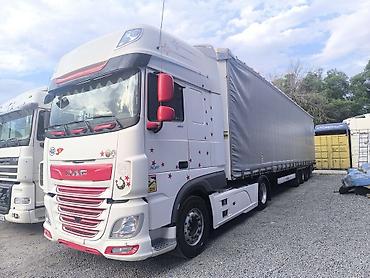 Тягач, DAF, 2018 г., Тентованный