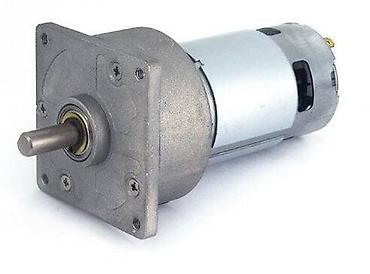 Reduktorlar: 12V 30 RPM 60mm Reduktorlu Kvadrat Flanşlı DC Motor Yüksək tork tələb — 1