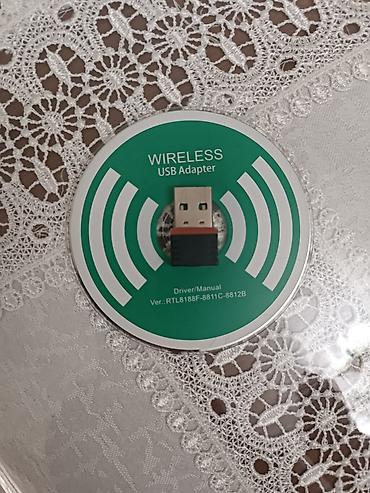 Məhsul: Wireless USB Adapter (Wi‑Fi USB adapteri) 2 ildi işdədirəm lalafo.az -da Məhsul: Wireless USB Adapter (Wi‑Fi USB adapteri) 2 ildi işdədirəm