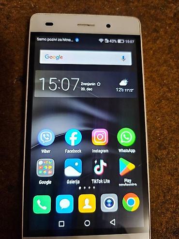 Huawei: Huawei P8 Lite ALE-L21 Telefon je sim free bez ostecenja baterija — 1