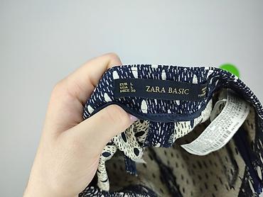 zara tops: Zara, Spodnie materiałowe damskie, rozmiar L — 4