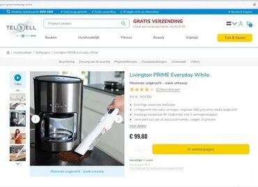 Ručni usisivači: *** AKCIJA *** 1221 Usisivač Livington PRIME Everyday White Potpuno — 3
