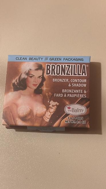 jev cosmetics: Bir defe istifade olunub TheBalm Bronzilla – bronzer, kontur və kölgə — 1