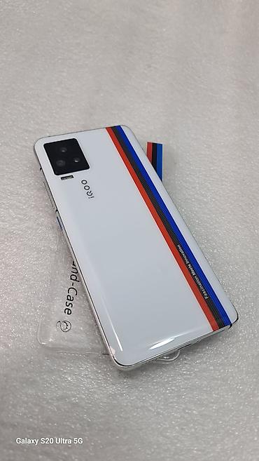 Vivo iQOO 7, Б/у, 256 ГБ, цвет - Белый, 2 SIM