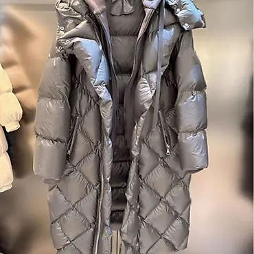 tech flees: Пуховик, Длинная модель, Китай, Стеганый, 2XL — 1