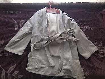 Kişi geyimləri: Adidas cüdo kimono üstü kəmər və şalvarı 7ay işlənib real alıcıya — 2