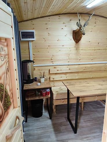 Продажа другой коммерческой недвижимости: Деревяная баня, парная лиственница готовая переноснаяразмеры 3/6 at lalafo.kg — 8 Продажа другой коммерческой недвижимости: Деревяная баня, парная лиственница готовая переноснаяразмеры 3/6 — 8