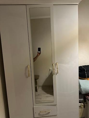 Детские гарнитуры: Продается Б/У мебель в хорошем состоянии! Шкаф высота 2,15м,ширина — 3