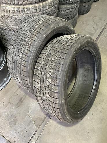man 19 5: Продаю разноширокие зимние шины Yokohama перед 245/45/19 зад — 2