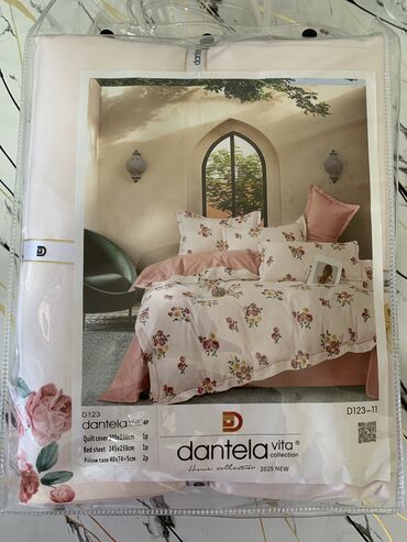 Комплекты постельного белья: Комплект постельного белья,двуспальный. Из натурального хлопка at lalafo.kg — 3 Комплекты постельного белья: Комплект постельного белья,двуспальный. Из натурального хлопка — 3