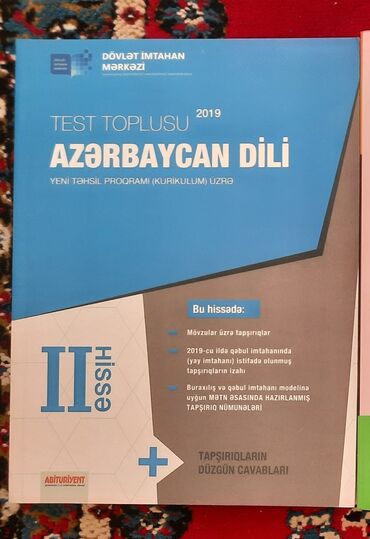 ikinci el piyano: Azerbaycan dilinden ikinci hisse test toplusu satılır 4 manata satılır