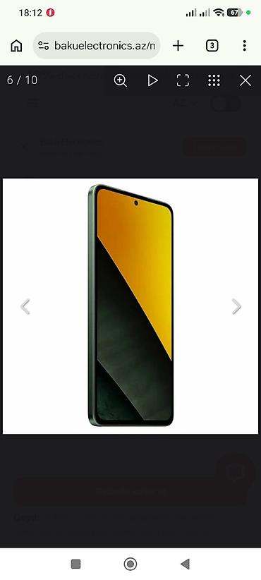 90 fps tabletler: Poco M7 Pro 5G, 256 GB, rəng - Yaşıl, Sensor — 5
