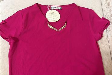 xonca bezemek: Flexi Fashion qadın bluzası - Rəng: tünd çəhrayı/fuşya - Model — 2