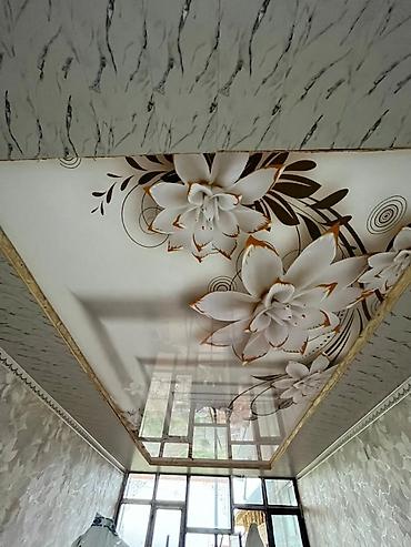 Натяжной потолок: Натяжной потолок 3D потолки Монтаж — 1