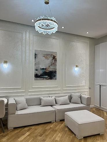 Yeni tikili: İcarəyə verilir 2 otaqlı yeni tikili 75 m², Ağ şəhər q. Kateqoriya — 10