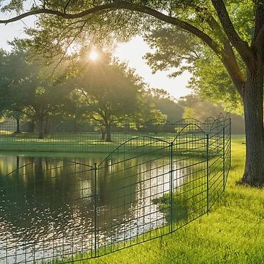 Baštenska dekoracija: Dekorativna baštenska ograda – komplet set cca 3,9 m - Tip — 1