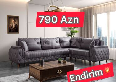 Divan və kreslo dəstləri: Yeni, Künc divan, Divan, Bazalı, Açılan — 5