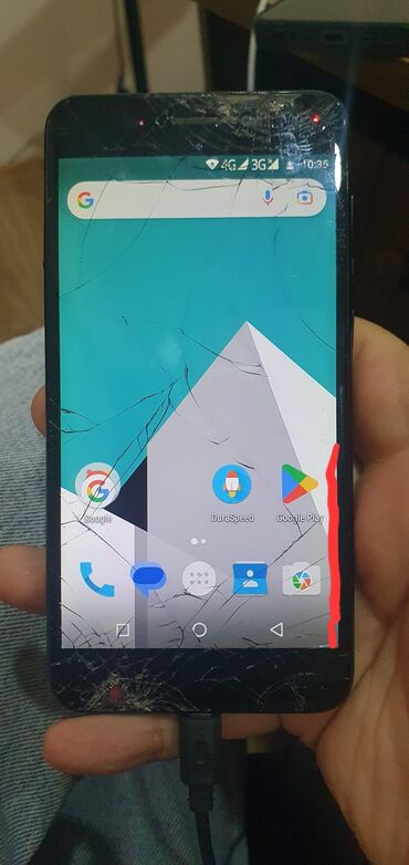 Вилки: Redmi 5 Plus, 32 ГБ, цвет - Черный, Битый, Сенсорный, Отпечаток пальца