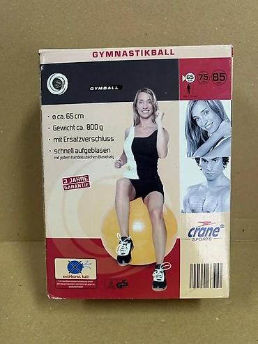Sport i razonoda: Crane Sports Spherical Gymball – gimnastička lopta - Prečnik: oko 65 — 3