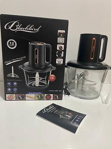 tefal le hachoir 1500: Blackbird Food Chopper – Model: BMG-3857 - Həcmi: 3.5L şüşə qab — 3
